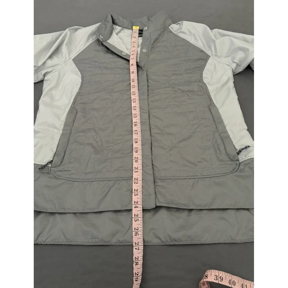 Marmot Macchia‎ Jacket Womens Size Large Gray Polartec Strom Thermal Insulated